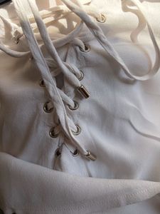 Edgy Tie-Up Top