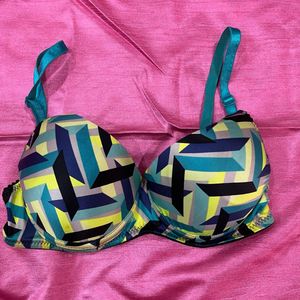 Clovia Stylish Geometric Print Bra