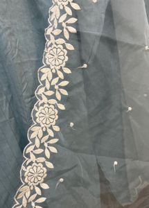 Embroidered Kurta Set with Dupatta