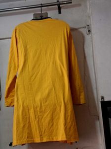 Yellow Night Suit Top