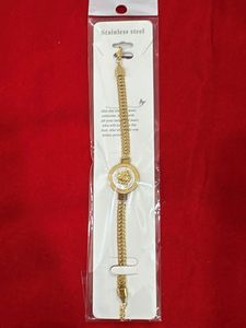 Elegant Gold-Tone Chain Bracelet