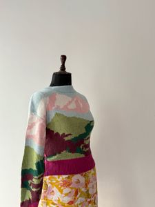 Scenic Landscape Sweater