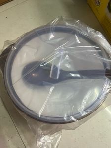 Nayasa Round Serving Bowl with Spoon