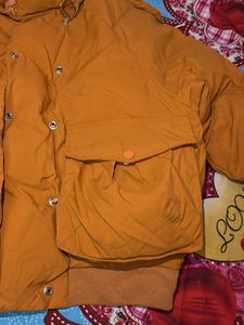 🧡oversized Korean Stylish Mustard Puffer Jacket🧡
