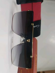 Designer Shield Sunglasses by Cartier