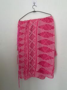 Beautiful Pink Color Saree