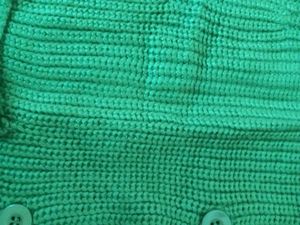Green Knit Cardigan