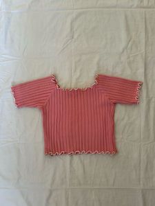 Cute Off Shoulder Top