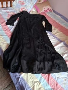 Elegant Black Abaya Gown