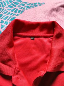Men's Red Polo T-Shirt