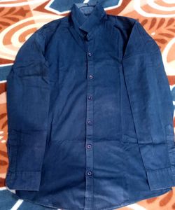 Classic Navy Blue Shirt