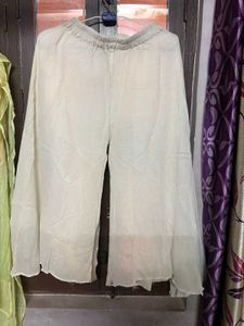 Peach sharara set