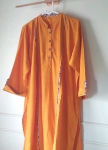 Pure Khadi Silk Handloom fabric Kurti
