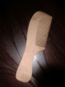 Scalp Massager and wooden comb