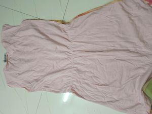 Girls dress beach print around 4-8 yrs