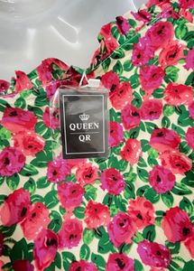 Off-Shoulder Floral Ruched Mini Dress