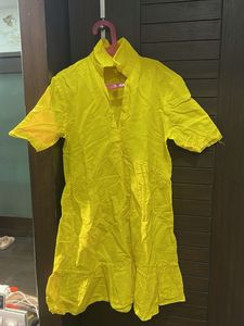 Yellow summer dress