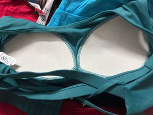 Teal Sports Bra