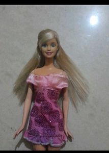 Barbie Doll in Pink Dress
