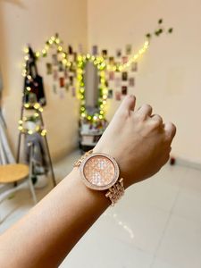 MICHAEL KORS GLITZ DARCI COPPER