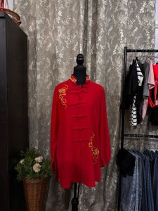 Chinese Red Embroidered costume