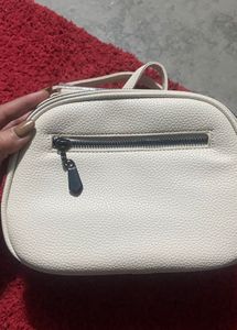 Elegant White Crossbody Bag