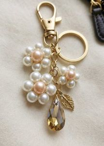 handcrafted Elegant Pearl Flower