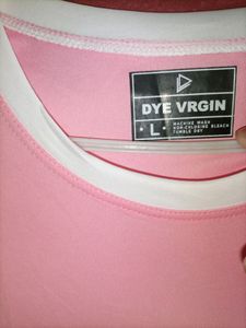 Pink T-shirt For Men