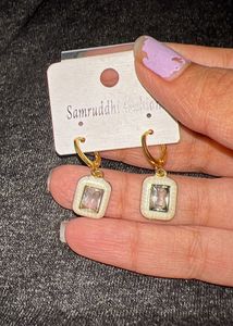 stone chic earrings ✨🤍