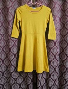 Cute Yellow Mini Dress