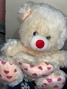 Soft Cream Teddy Bear