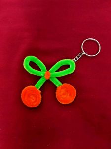 Cute Cherry Keychain