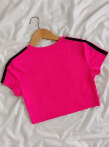 Barbie Pink Crop Top
