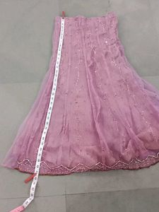 Stunning Embellished Lehenga Choli with Dupatta