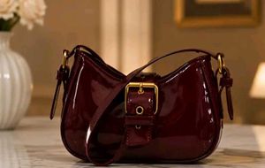 Brand New Chic Patent Leather Shoulder Bag