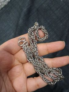 Stylish Silver Chain Necklace