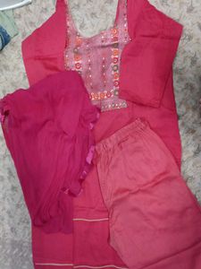 pink suit set