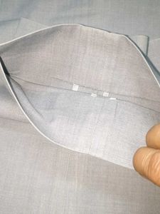Classic Beige Linen Blend Trousers