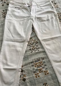 Stylish White Women's Jeans