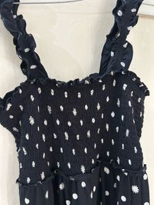 Polka Dot Wide Leg Jumpsuit