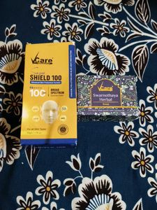 Vcare Sunscreen & Herbal Soap