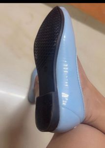 Chic Light Blue Ballet Flats