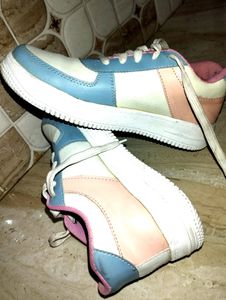 Blue &amp; White Fashion Shoes