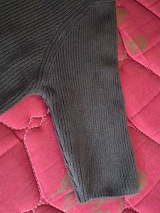 Ribbed Turtleneck Sweater