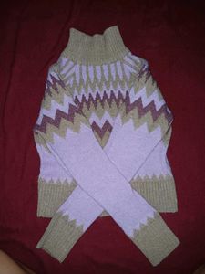 Stylish Knit Turtleneck Sweater