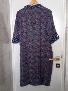 Boho Print Kurti With Pathani Salwar