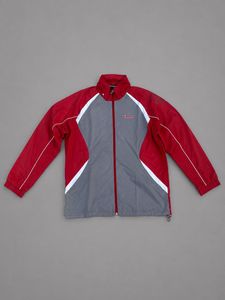 Kappa Red & Grey Zip-Up Jacket