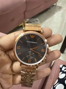 Emporio Armani Rose Gold Watch