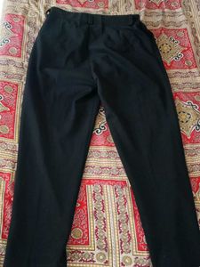 Classic Black Pleated Trousers our formal pant