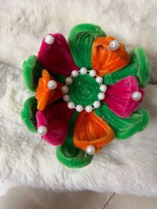 Vibrant Floral candle holder for Diwali